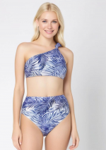 KUNZITA Bikini asimétrico / talle alto