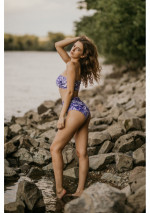 KUNZITA Asymmetrische bikini/hoge taille