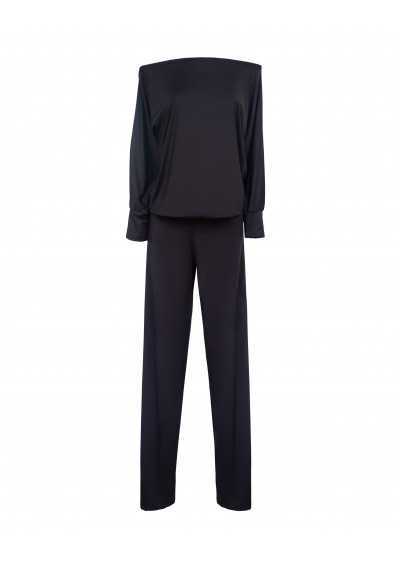 ALLURE Leichter Lycra-jumpsuit mit Ärmeln