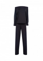 ALLURE Leichter Lycra-jumpsuit mit Ärmeln