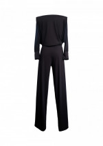 ALLURE Light Lycra Jumpsuit with Sleeves