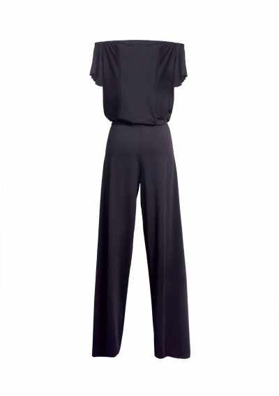 ARENA schwarzer Kurzarm-Jumpsuit