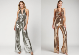 Metallic jumpsuits: a practical guide (when to wear them, how to style them, and the vibe they give off)